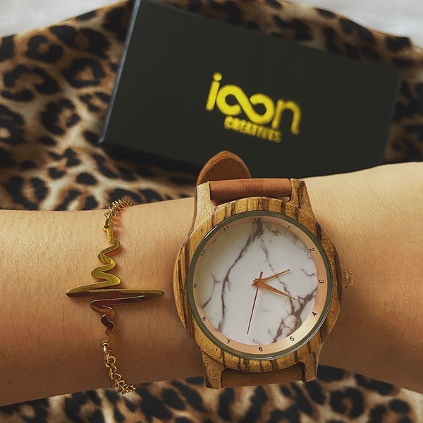 To The Woman I Love - IC01 Wood Watch