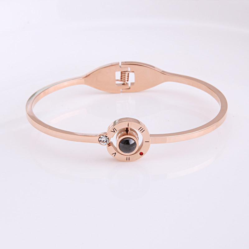 Bracelets that say i love you in 100 different languages Outlet