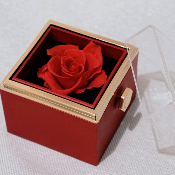 Preserved Flower Rose Twist-and-View Box 🌹