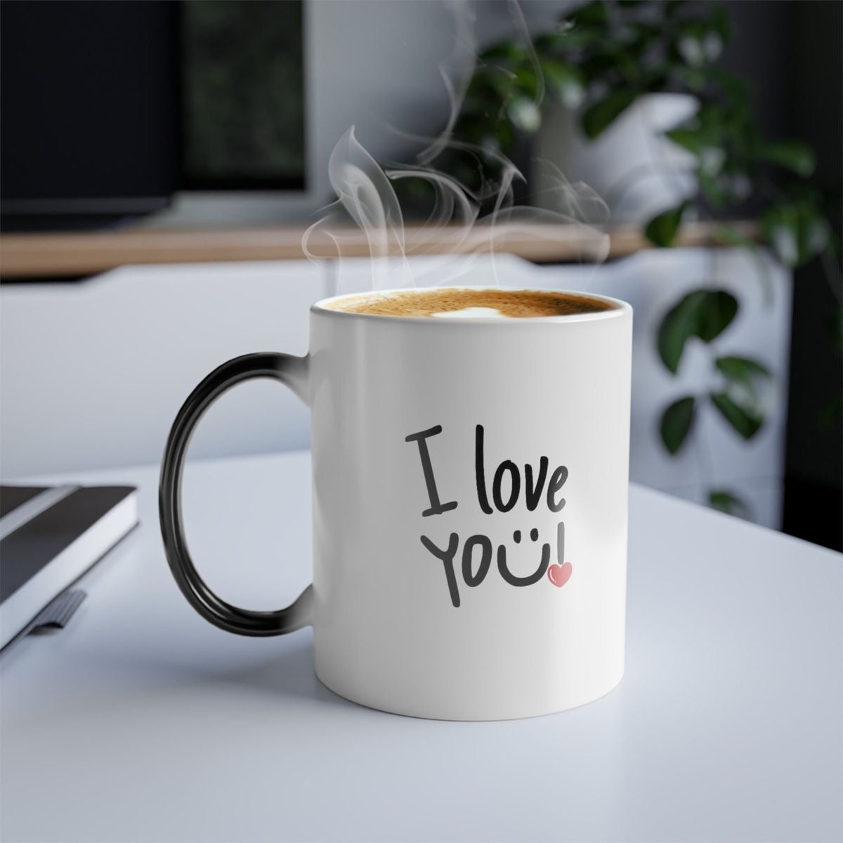 Personalized Photo Love Mug/Magic Love Mug