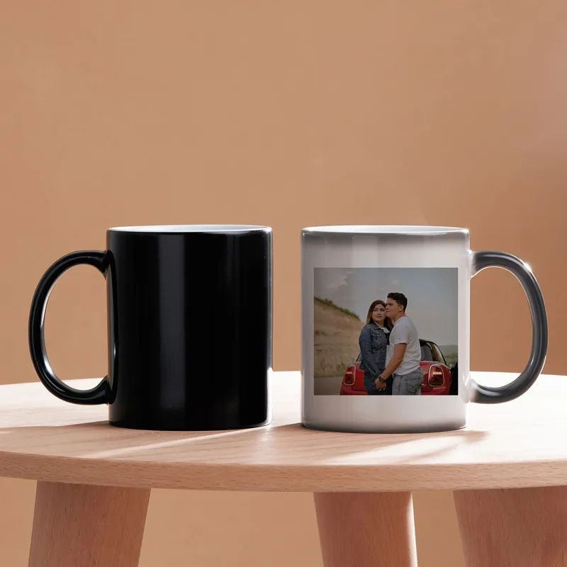 Personalized Photo Love Mug/Magic Love Mug