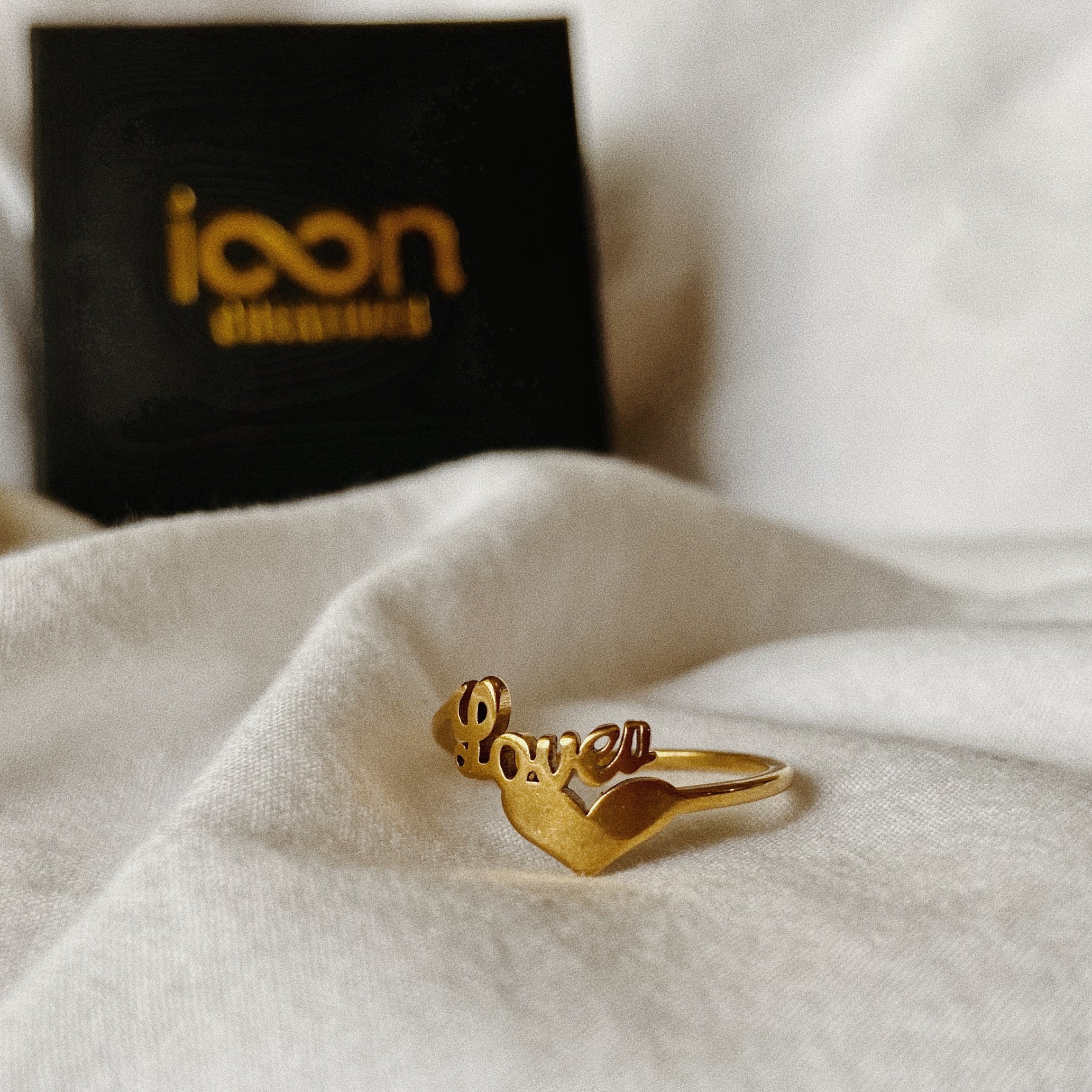 "Love U" Ring