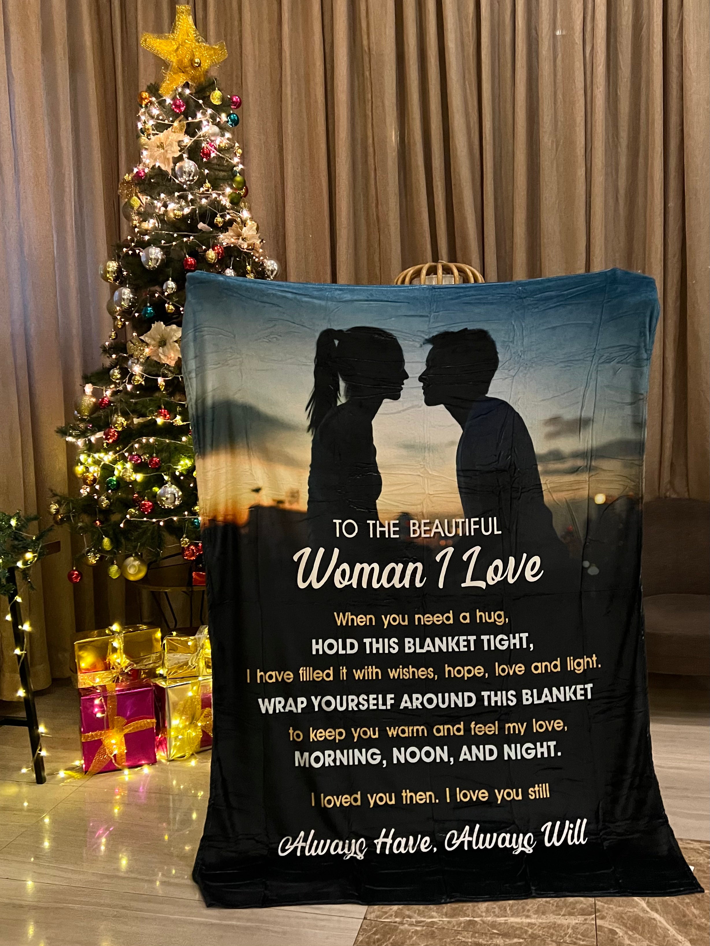 Personalized  Premium Photo Fleece Blanket