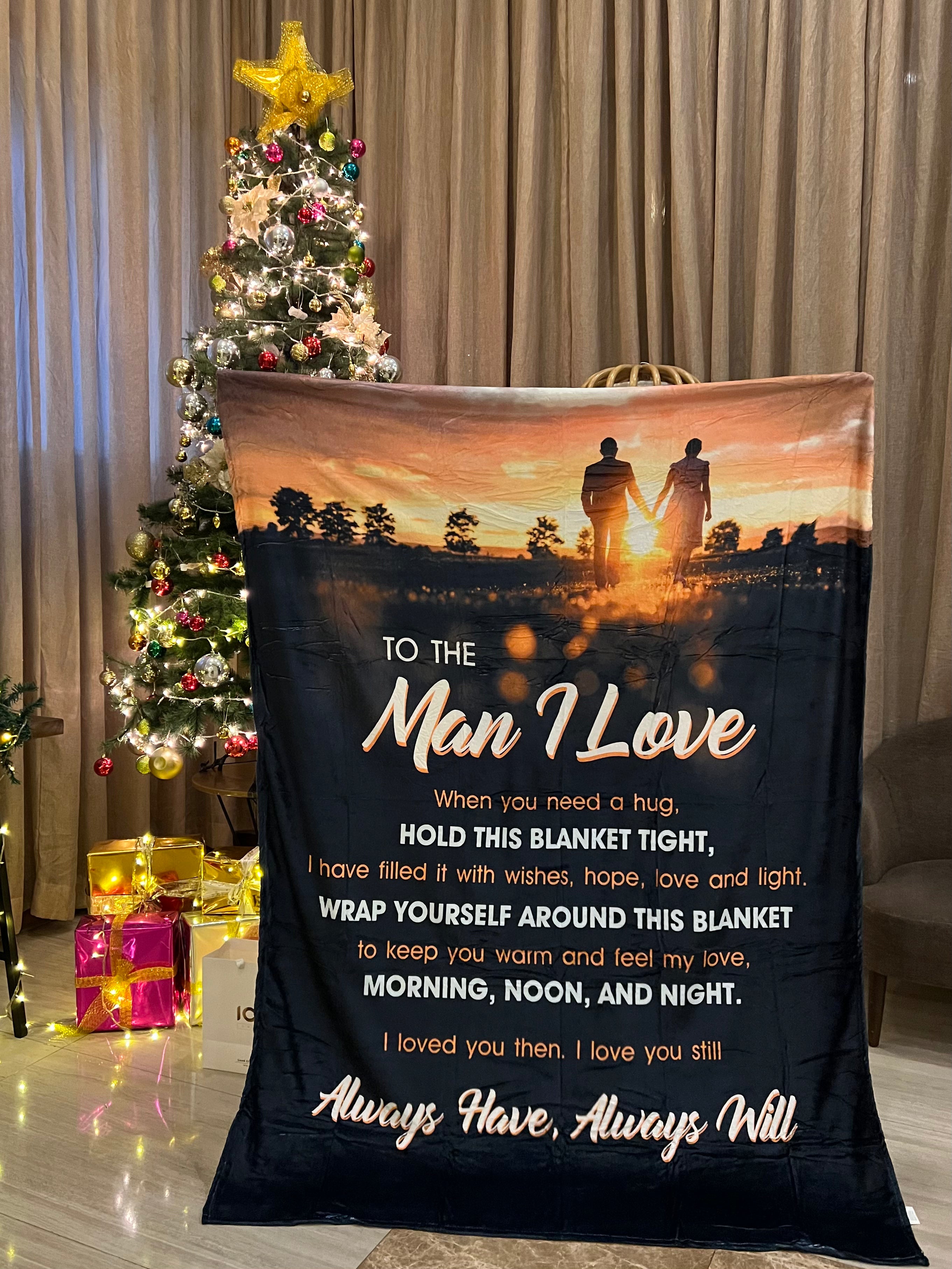 Personalized  Premium Photo Fleece Blanket