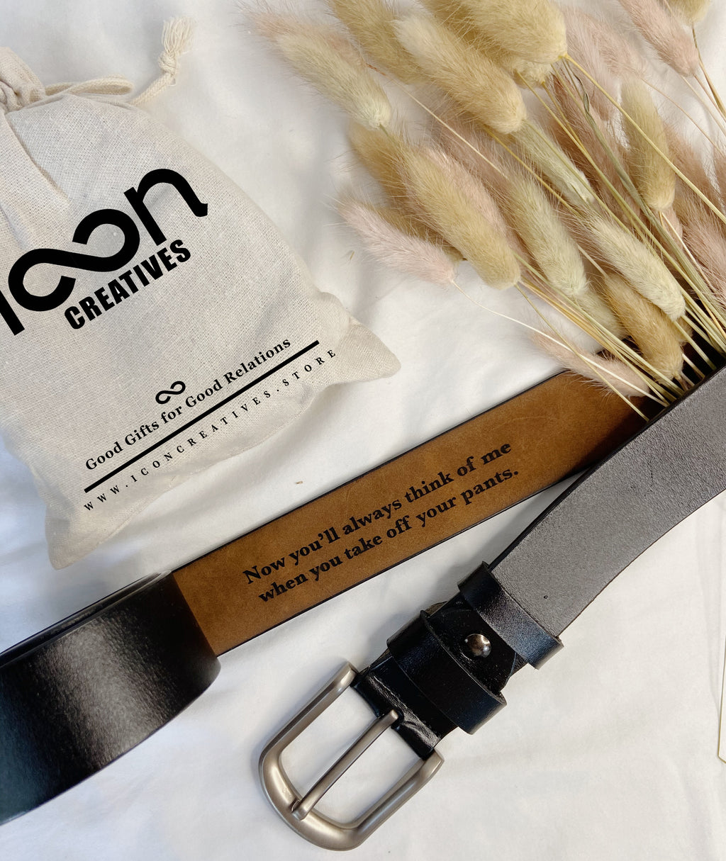 Secret Message Men's Belt