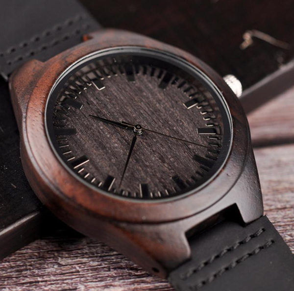 To My Man Always - IC02 Wood Watch
