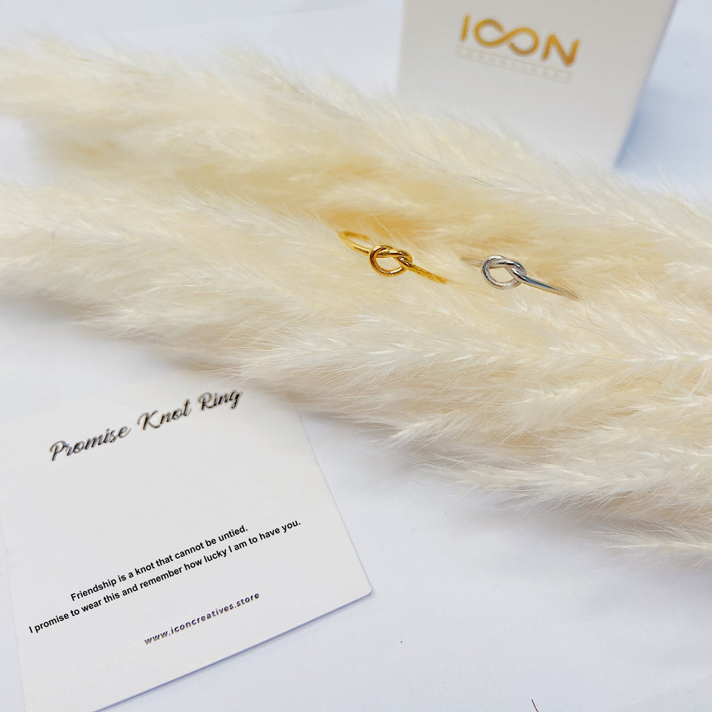 Friendship Promise Knot Ring