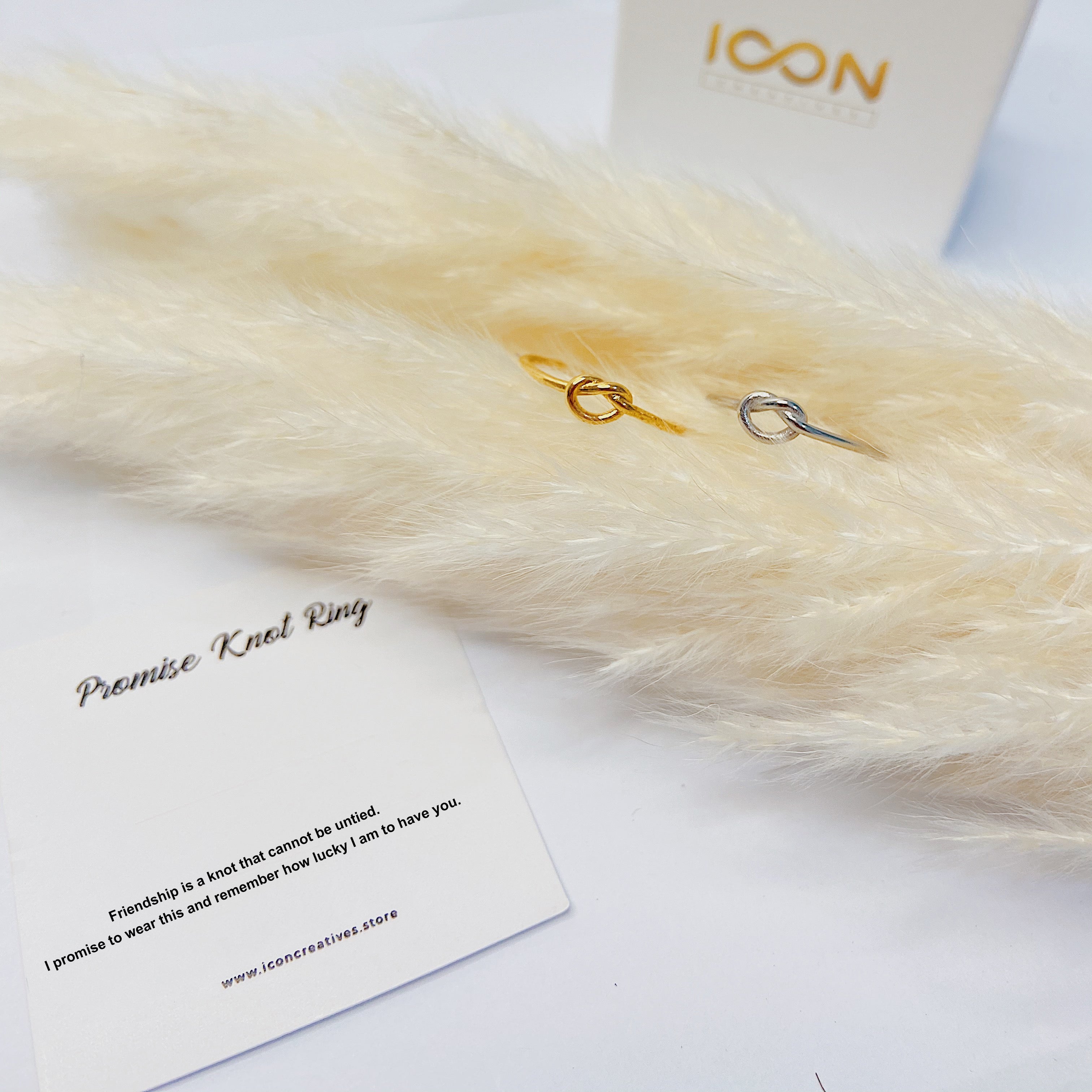 Friendship Promise Knot Ring