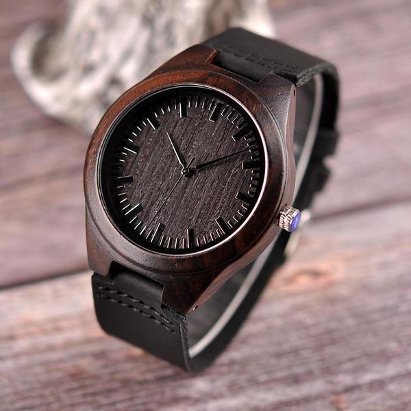 To My Man Always - IC02 Wood Watch
